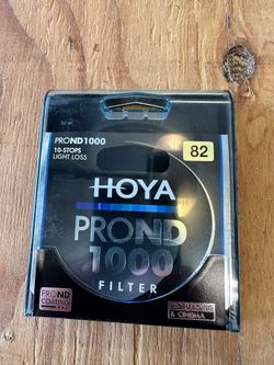 Hoya 10 Stop ND Filter 82mm