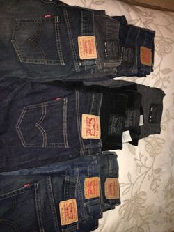 Levi’s men’s jeans $11 each