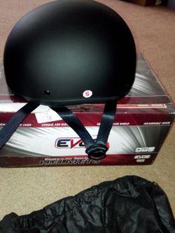 2 Shorty half EVOV helmets brand new