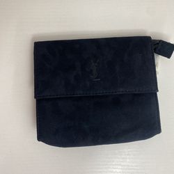 YVES SAINT LAURENT canvas makeup bag VGC vintage