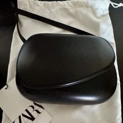 Zara-Black Mini Crossbody Purse 