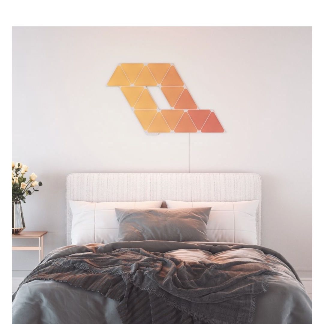 Nanoleaf Shapes - Triangles Smarter Kit (7 panels) - Multicolor