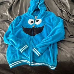 Cookie Monster Sweater Size Xl