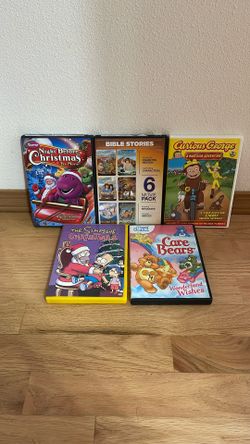 four Classic adventure And 1 Bible stories containing 6 stories DVD