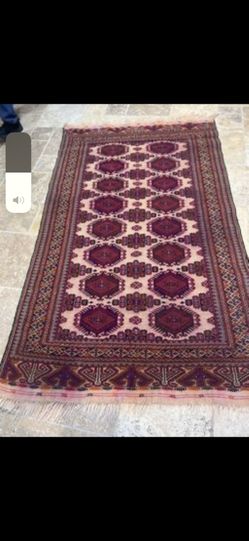 AUTHENTIC Afghan Wool Pile Rug 300 OR BEST OFFER!!