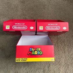Super mario Plush Boxes