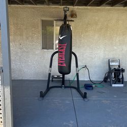 100 Pound Punching Bag With Speed Bag $300 obo