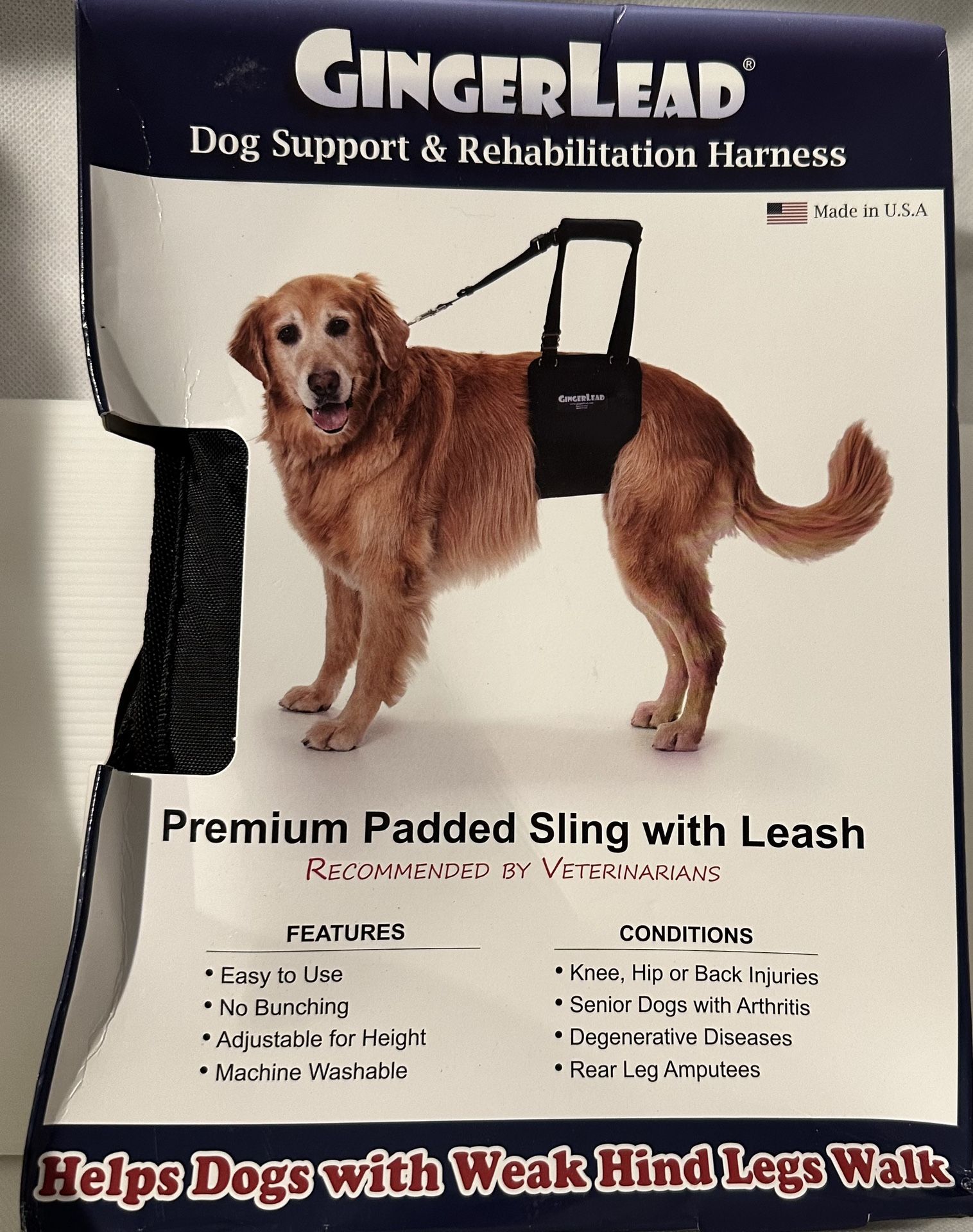 Dog Support and Harness 