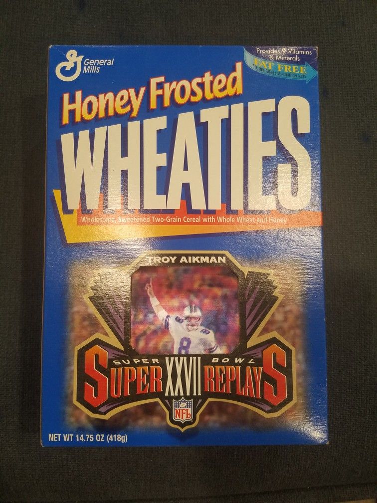 1997 Dallas Cowboys Wheaties Box