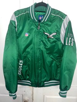 Philadelphia Eagles NFL Satin Bomber Jacket