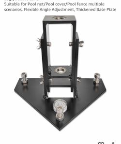 Pool Fence Drilling Guide 5/8" Anchor Holes with Leveling Legs/Bubble Level