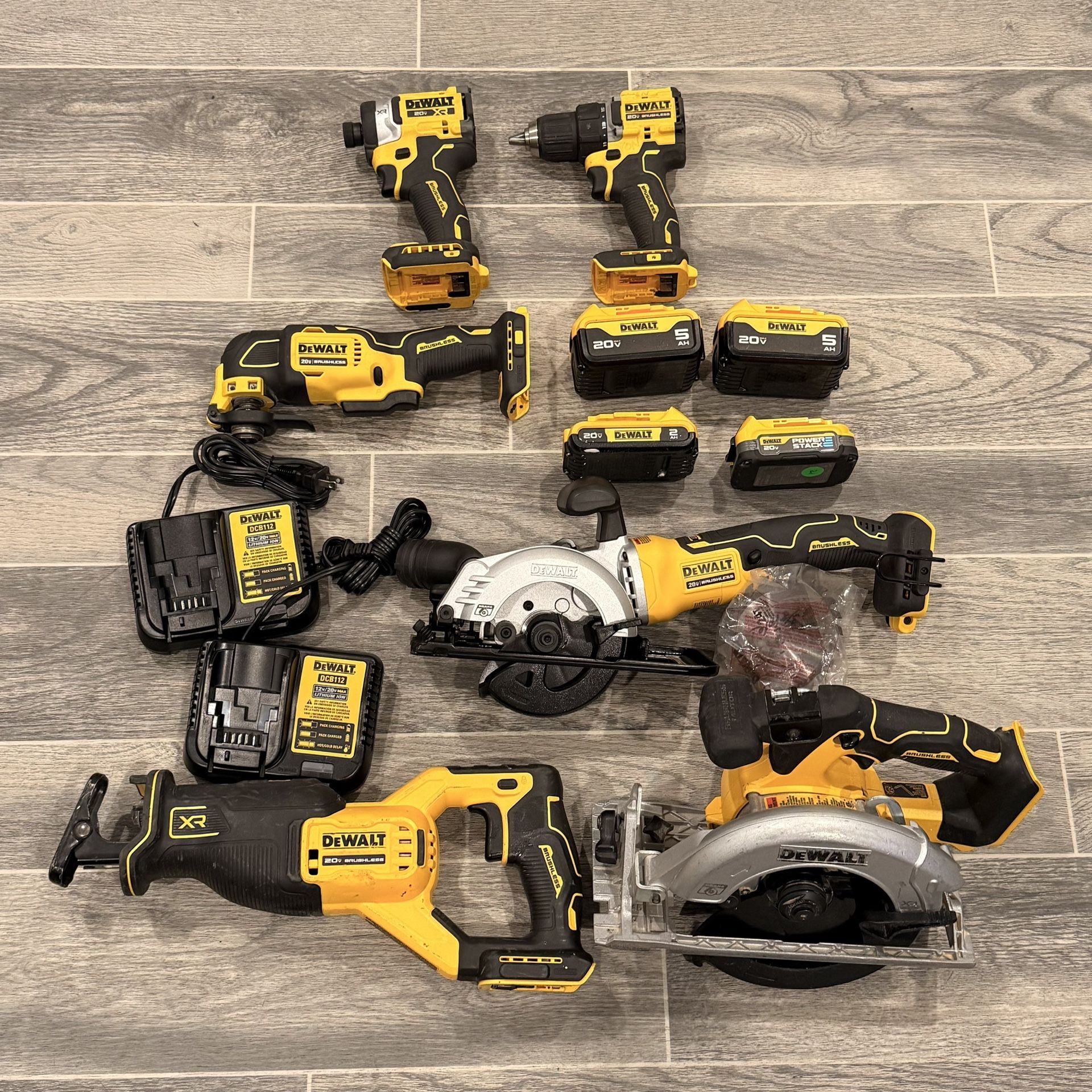 Dewalt 20v Combo Kit / Brushless / XR