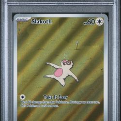 Pokemon Slakoth PSA 9