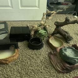 Pet Supplies Hides, Water Dishes, Branches, Critter Cages, Water/hide Dish