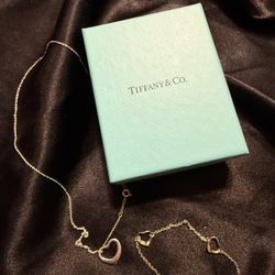 Tiffany And Co  both necklace and bracelet