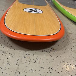 10’6″ Fiberglass Stand‑Up Paddleboards w/ Paddles & Carry Cases