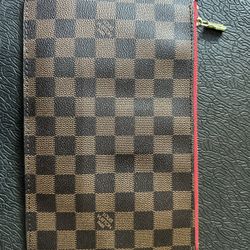 Louis Vuitton Damier Ebene Zip Pochette / Clutch – Clean – Authentic