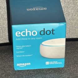 Echo Dot (Alexa) NEW