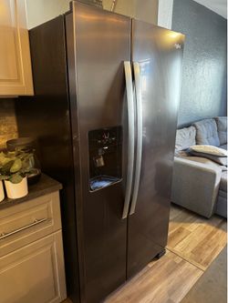 LG stainless steel fridge