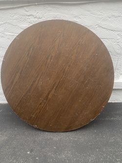 Round Wooden Tabletop