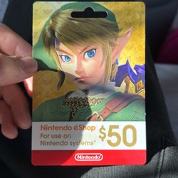 Nintendo E Shop Gift card 