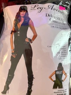 Leg Avenue Deluxe SWAT Commander Costume Size S/P