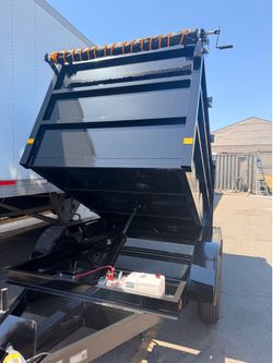 5x8x4 Dump Trailer