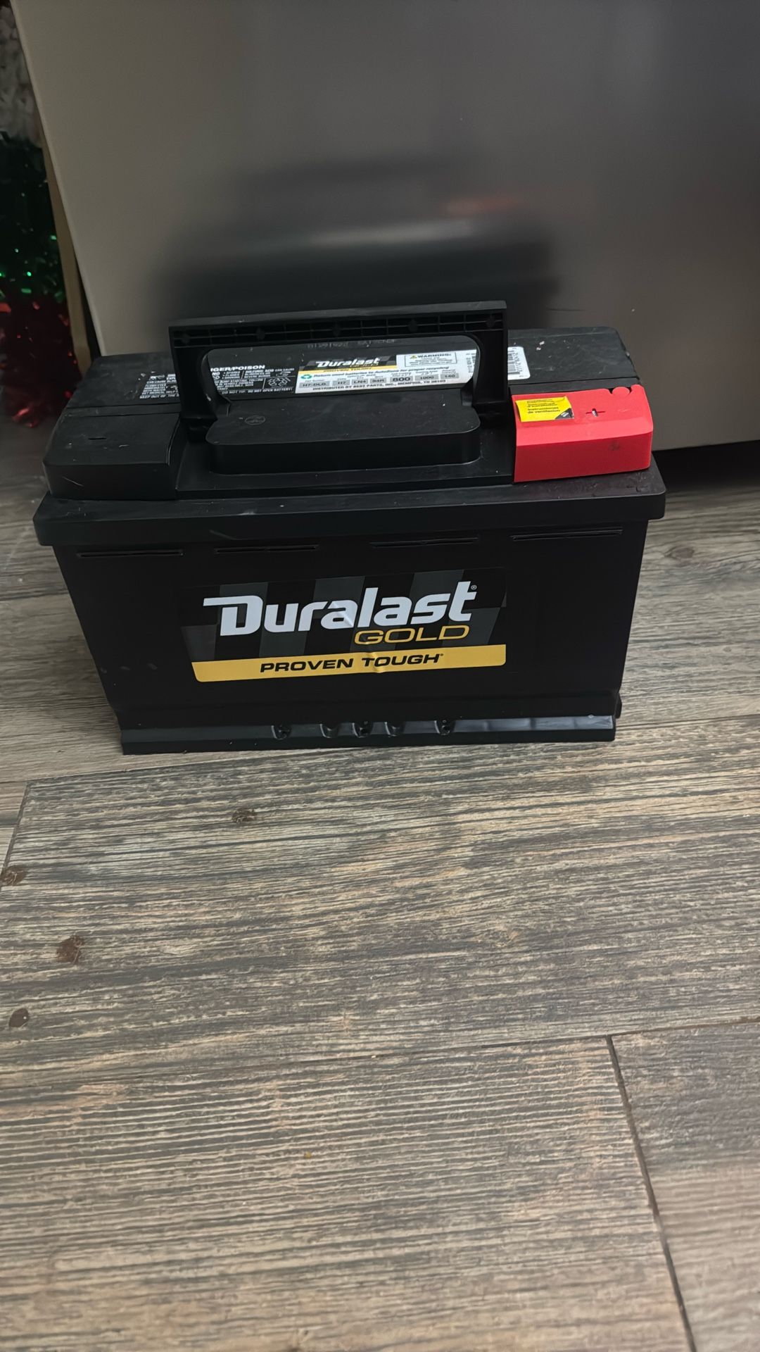 Battery New Never Been Installed