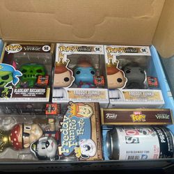 Funko Pop FUNDAYS FUNTASTIC VOYAGE Exclusive BOX (Complete Event Box)