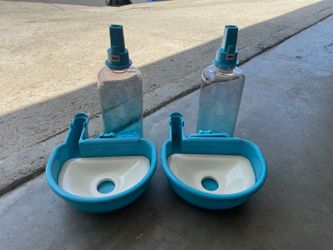 Pet Watering System for cages - set of 2