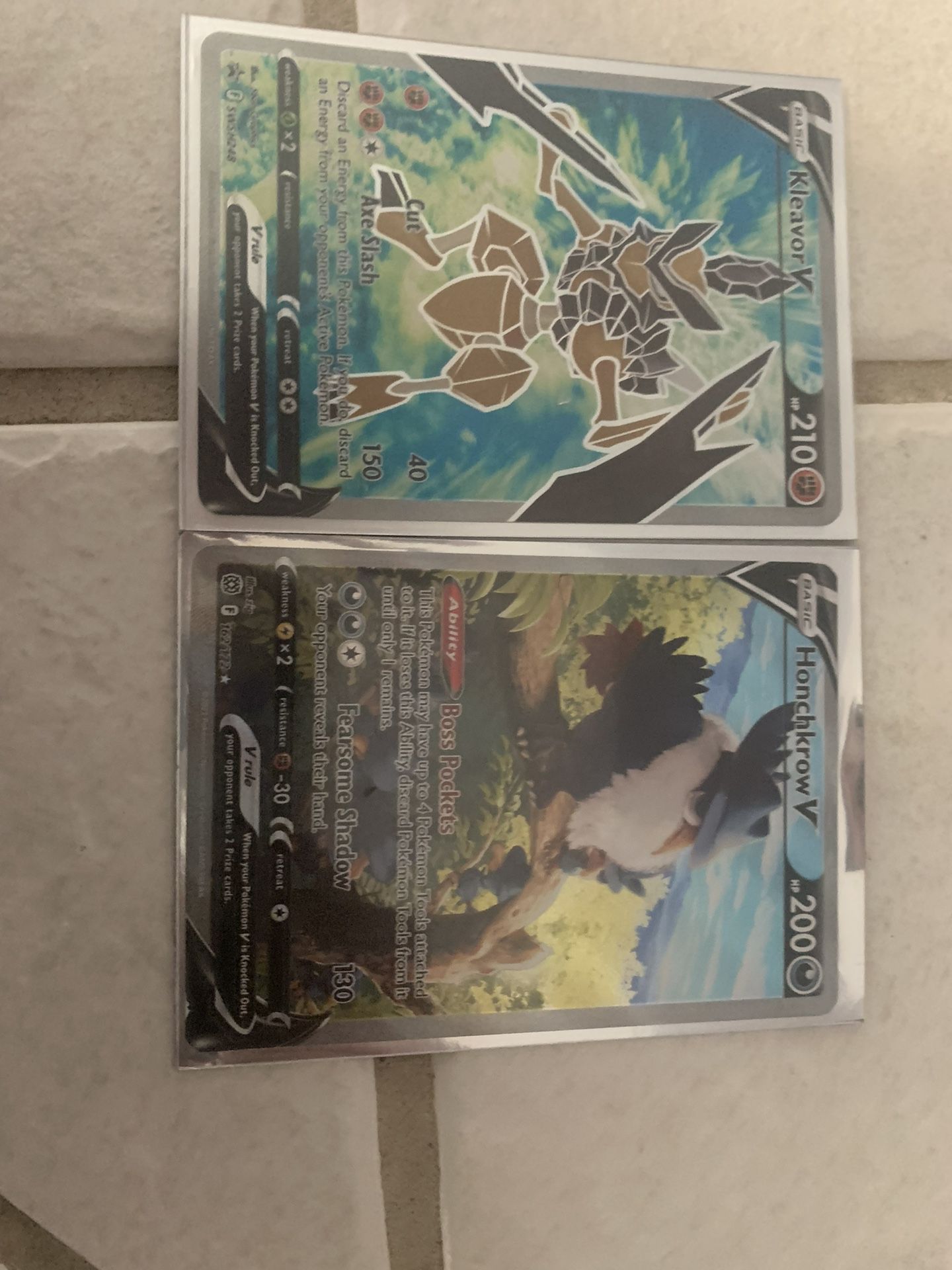 2 Cool V Cards Pokémon 