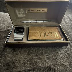 1977 Hewlett Packard Calculator Watch
