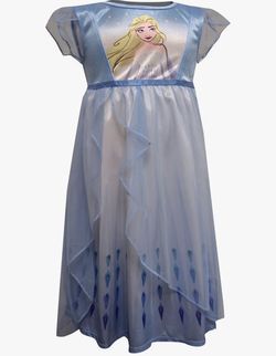 Girls Disney Frozen Elsa Magical Dress Up Toddler Nightgown
