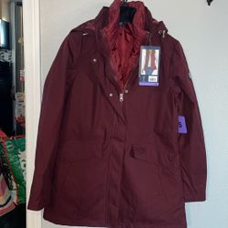 Lands End   3 In 1 System Jacket !!