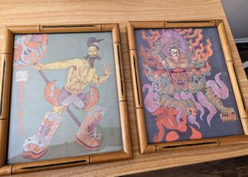 Vintage Boho Art And Frames