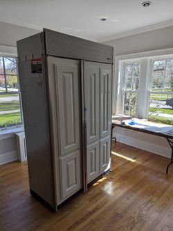48" Sub-Zero Paneled Fridge + Freezer - BI-48s-O