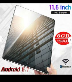 Android 9 Tablet, 128 GB, screen size 11.6 inch