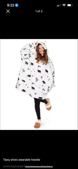Brand New. Without Tags Tipsy Elves Wearable Hoodie 
