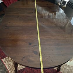 Solid Wood Expandable Dining Table