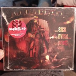 Megadeth - The Sick, the Dying, And The Dead TARGET Exclusive CD Tracks/3D Cover