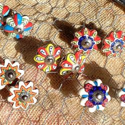 Boho Ceramic Pull Knob Sets
$5 per Set OR $25 for EVERYTHING 