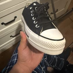Converse CTAS LIFT OX BLACK WHITE