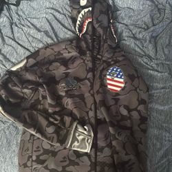 Bape X Adidas Super Bowl Jacket 