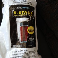 ZEROWATER Replacement Filter/Sealed/ New