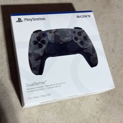 Brand New PS5 controller Grey Camouflage