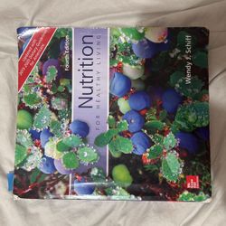 Nutrition For Healthy Living 4th Edition Book