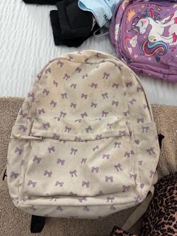 Free girl butterfly backpack