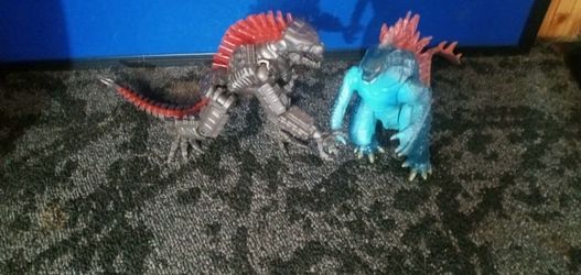 Godzilla Set Robot Godzilla Minors Imperfections