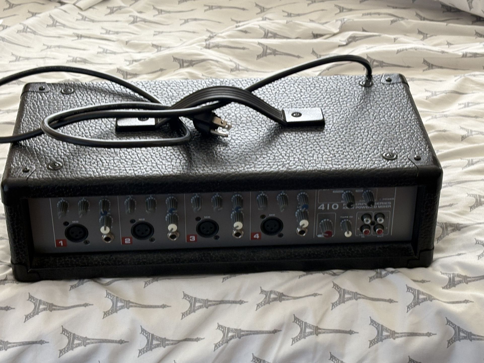 4 Channel PA Head Unit For Parts