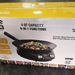 Nuwave Hot Wok Induction Cooktop 